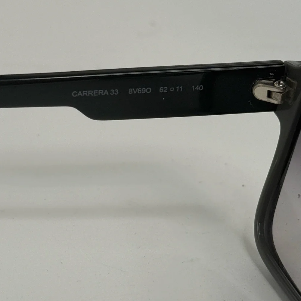 CARRERA 33 SUNGLASSES aviator sunglasses grey gradient lenses UV protection